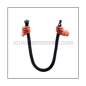 Preview: Gasmask-tube T100-D-FR highly flexible with length 100 cm = 40 inch, gasmask thread female and 22 mm mediport female with breathing-reduction-adaptor